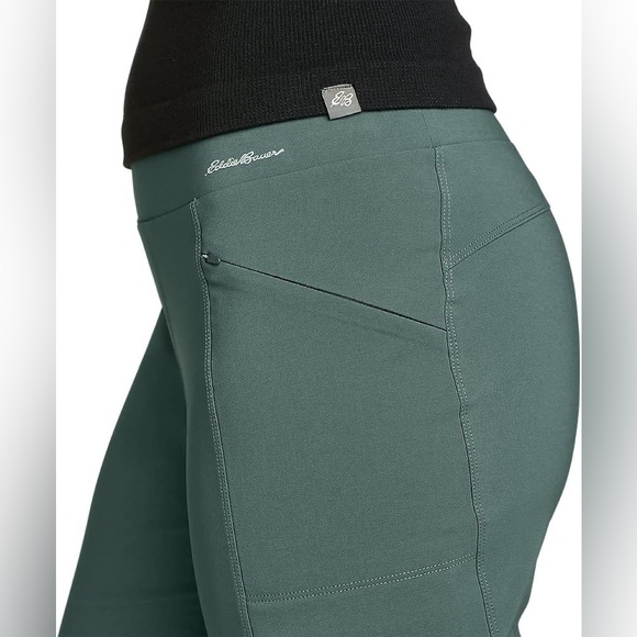 Women's Eddie Bauer Incline Collection Utility Capri in Dragonfly Size 4 NWT - Picture 4 of 11